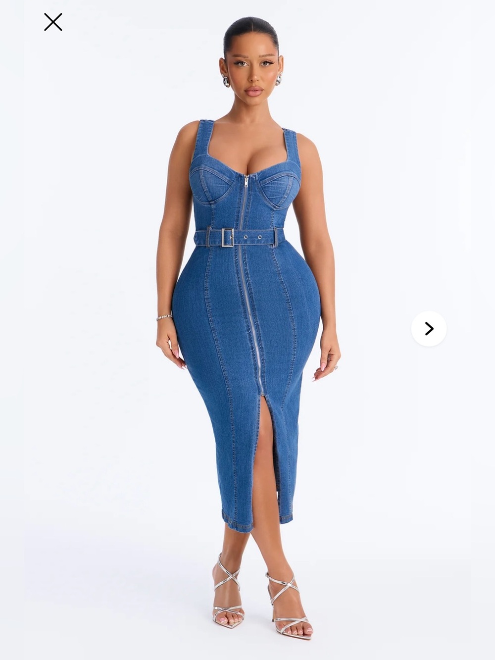 Fashion Nova denim dress